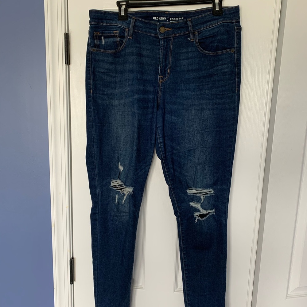 Old Navy Rockstar Mid-Rise jeans